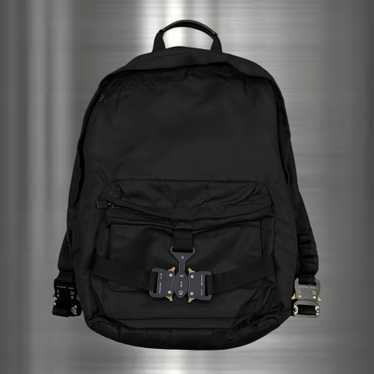 かたん　1017 ALYX 9SM ブラックリュック Backpack 1017 ALYX 9SM backpack Buckle Shoulder Straps PRM EU