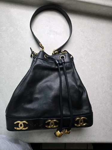 【CHANEL】Chanel vintage bucket★シャネル【ランク:A】 AUTHENTIC VINTAGE CHANEL BUCKET BAG | eBay