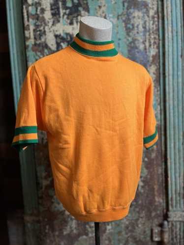 トップス 60s Short Sleeve Sweat shirts Vintage Sportswear Short Sleeve Sweatshirt 60s Spruce Mayo