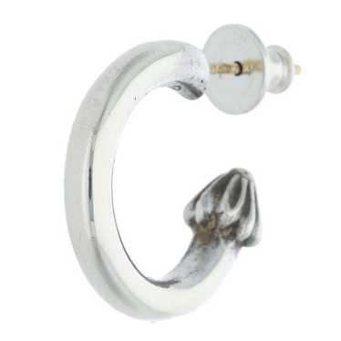 正規 CHROME HEARTS Scroll Hoop Pierce CHROME HEARTS SV925 Scroll Hoop Earrings New n101723 | eBay