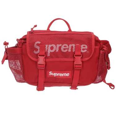 値下げ⭐新品同様⭐17SS Supreme Waist Bag supreme 17ss Waist Bag cordura BLACK