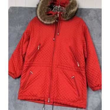 バーバリーブルーレーベル ピーコート ツイード ヘリンボーン アンゴラ混 38 Burberry london red label - Gem