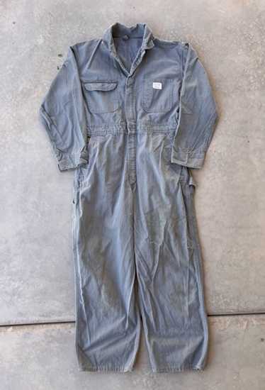 BIG SMITH Herringbone Coveralls Denim Vintage Union M… - Gem