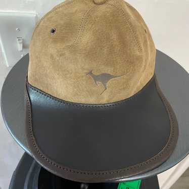 Australian Bush Hat スエードレザーハンドクラフトキャップ Australian Bush Hat スエードレザーハンドクラフトキャップ