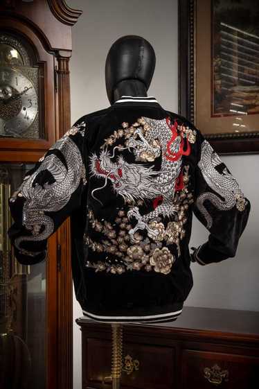 【VINTAGE】80's SOUVENIR JACKET 80s japanese souvenir jacket - Gem