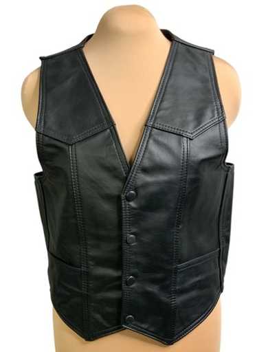 ameri vintage：RIDERS FAKE LEATHER VEST 71ysnJx9UHL.jpg
