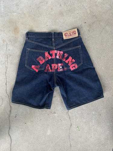 Bape bape denim shorts - Gem