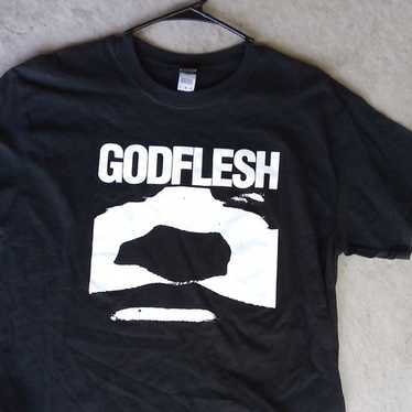 激レア Vintage 1996 GODFLESH TシャツXL song… Vintage Godflesh Songs of Love and Hate 1996 T-Shirt – Fruit