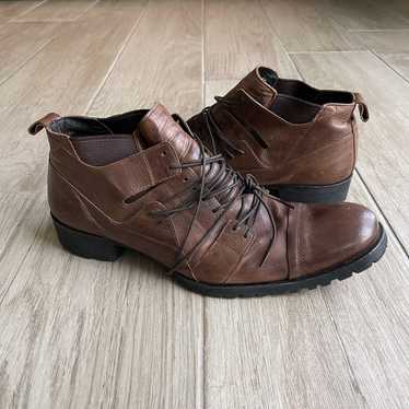 alfredoBANNISTER 40 （25.5〜26cm） alfredoBANNISTER leather boots size 40/25cm Used Working