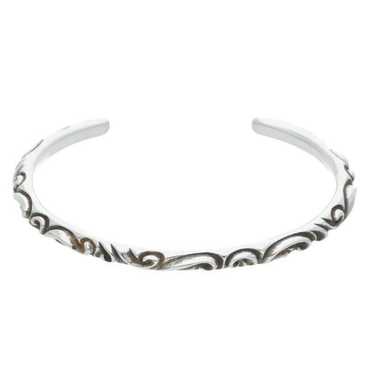 Chrome hearts bangle scroll - Gem