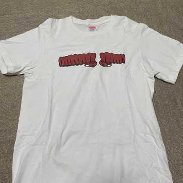 supreme Toy Machine Fist Tee White Ｍ Supreme X Toy Machine Fist Tee 'White' M | Flip App