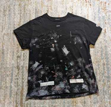 Off white galaxy t - Gem
