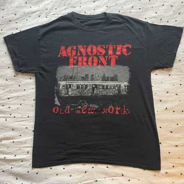 AGNOSTIC FRONT レアTシャツ nyhc HARDCORE バンドT Agnostic Front - 'NYHC' T-Shirt · Side Two · Online Store