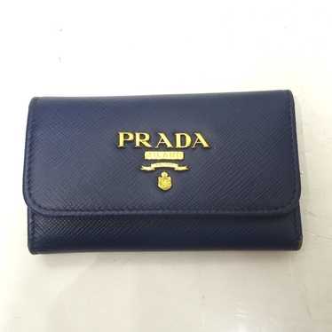 PRADA SAFFIANO 6連キーケース BLUETTEブルー /2PG222_QHH_F0016 Amazon | [Prada] [プラダ] キーケース 6連 レディース
