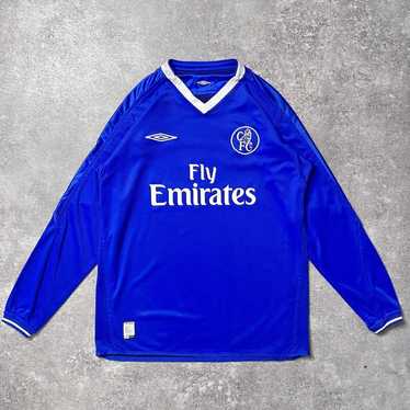 CHELSEA UMBRO 長袖ジャージ Lサイズ 1994-95 Chelsea Umbro Hooded Rain Jacket - 8/10 - (L.Boys)