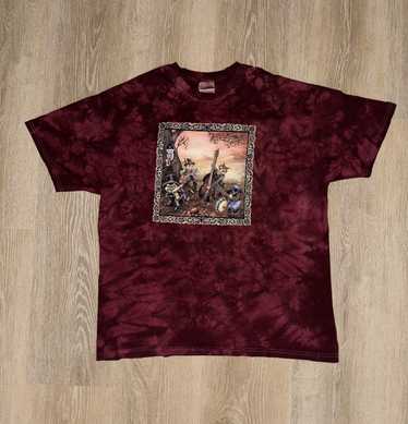 90s MIKE DUBOIS Tシャツ PSYCHEDELIC RAVE Vintage 1990s Mike Dubois Smiling Sunshine Tie Dye T Shirt