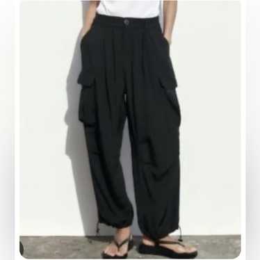 Zara black parachute cargo - Gem