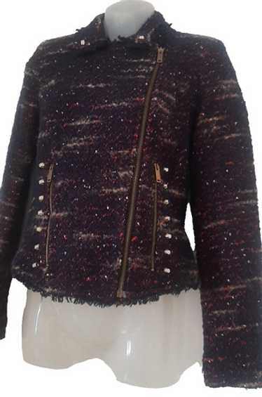 ★ZARA★ BOUCLE BUTTON JACKET Kate Middleton Wore a £66 Zara Blazer to the Rugby World Cup