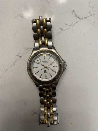 FOSSIL blue クォーツ腕時計 AM-4050 A977 本物ファッション - FOSSIL blue クォーツ腕時計 AM-4050 A977
