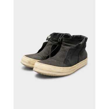 RICK OWENSアイランドダンク DUNKハイトップスニーカー35 Men's Sz 40 - Rick Owens Island Dunk Leather Slip On