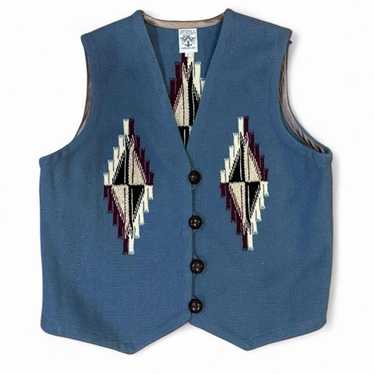 【正規品】ORTEGA'S CHIMAYO VEST size.38 Indian Toyo Ortega Chimayo Vest 38 Native Style Button