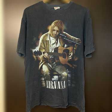 90's～ NIRVANA ''KURT COBAIN 67-94'' 両面プリント Tシャツ