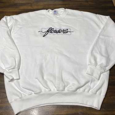 Vintage 90s Jerzees Super Sweats White Aztec Jamsey C… - Gem