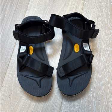 WAS-V-SD Sandals — Black – La Garçonne