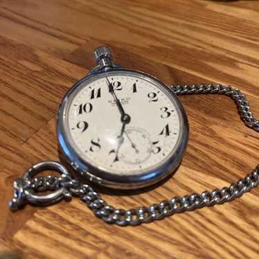 精工舎　EXCELLENT シルバー ポケットウォッチ Seiko pocket watch silver - Gem