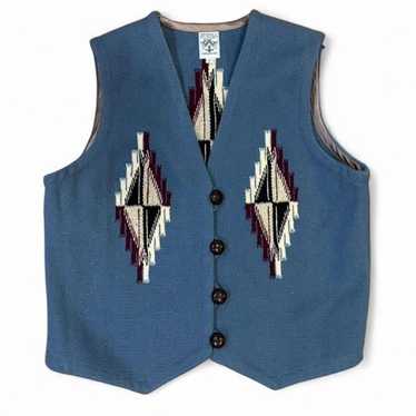 【正規品】ORTEGA'S CHIMAYO VEST size.38 Ortega Chimayo Hand Woven Square Front Vest – BROGUE