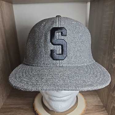 Vintage stussy logo snapback - Gem