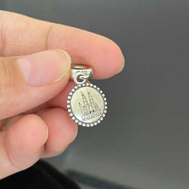 PANDORA ピンクボックス レッドベルペット はわせドールワンピース＆ヘッドドレスセット 王冠がま口Bag
