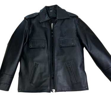 70s 80s Taylors leatherwear policeman 36
