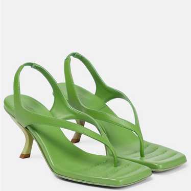 【Gia Borghini】 GIA/RHW Rosie 41スエードプラットフォームサ GIA/RHW Rosie 41 suede platform sandals in brown - Gia