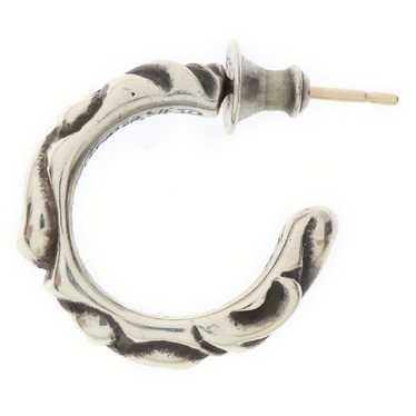 ［超希少］Chrome Hearts \"HOOP SCROOL\" pierce Authentic [Chrome Hearts] Cross Hoop Small Earring | eBay