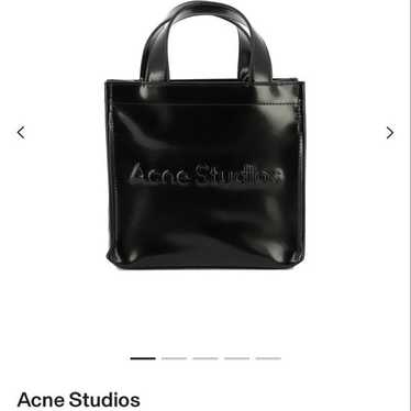 ◆ACNE STUDIOS レザートリムナイロントート ミディアム ◇ACNE STUDIOS レザートリムナイロントート ミディアム (Acne