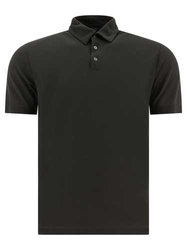 ZANONE／polo shirt【44】 Zanone - Slim-fit linen and cotton jersey polo shirt - milk