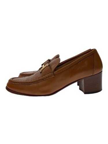 Hermès ブラウンレザー ローファー　38 美品❣️ Hermes Brown Leather H Loafers US 10.5 UK 9.5 EU 44 Shoes