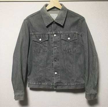 ジャケット・アウター 2004aw helmut lang denim zip jacket 44 Helmut Lang Vintage Sanded Denim Jacket Size 44 – I Miss You MAN