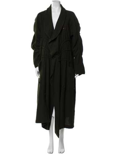 【ISSEY MIYAKE】1990s〜 soutien collar coat 1990s Issey Miyake Wind Coat — Wayward Collection