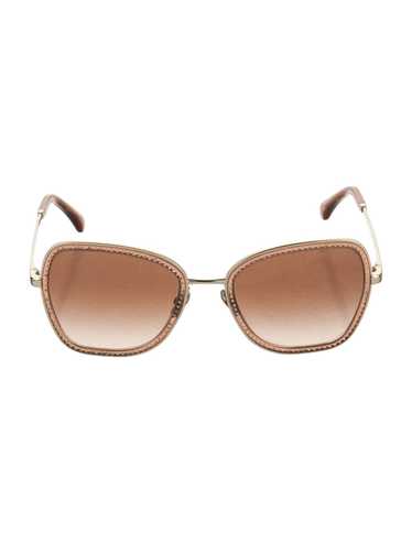 Chanel rimless square sunglasses - Gem