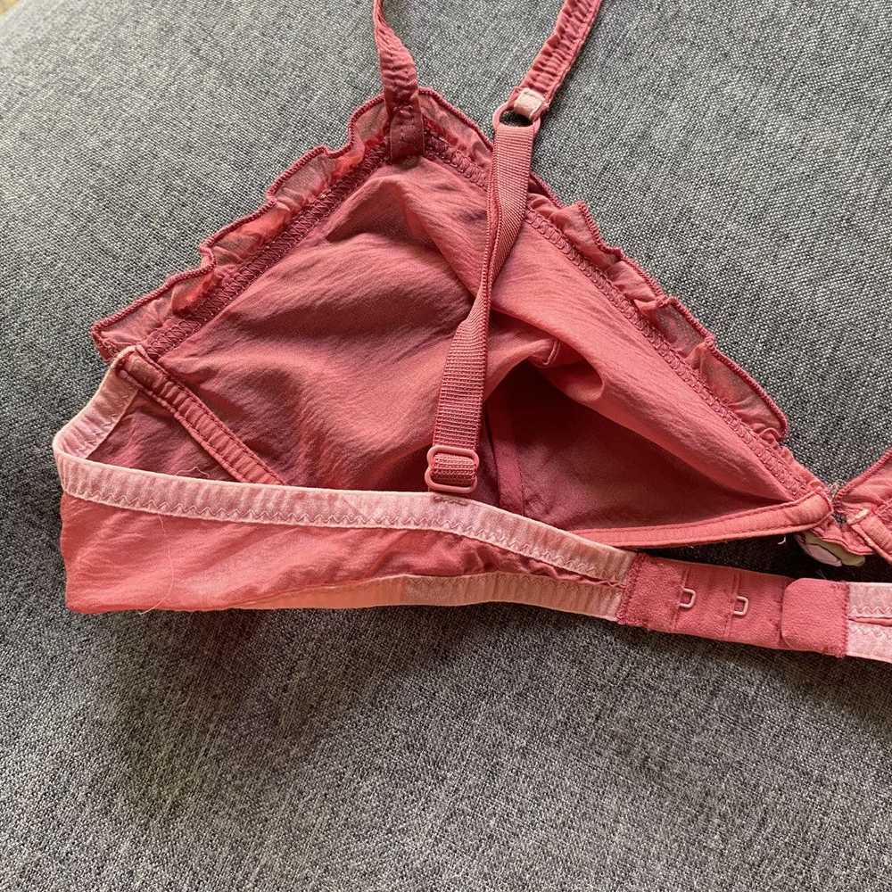 Miu Miu MIU MIU Red Satin Bra - image 8