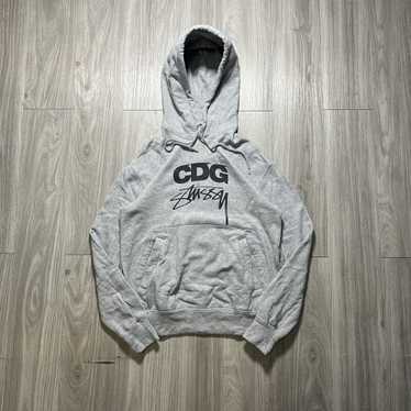 【CDG × STUSSY】CDG x STUSSY HOODED SWEATSHIRT Stussy x cdg hoodie - Gem