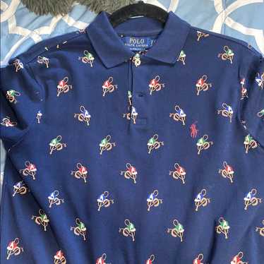 Polo By Ralph Lauren Blue Classic Polo Shirt - image 1