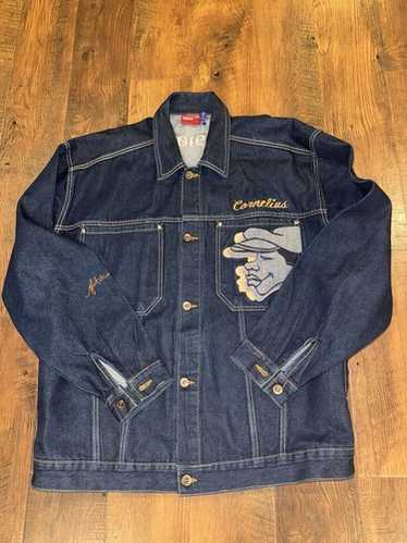 Platinum Fubu Muhammad Ali Denim Jacket Size XL XLarge