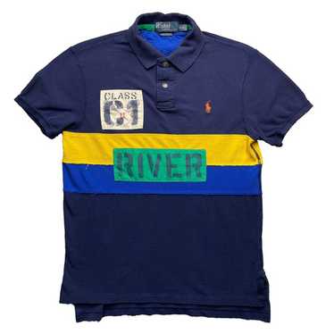90s POLO RalphLauren RAFTING CLUBラガーシャツ