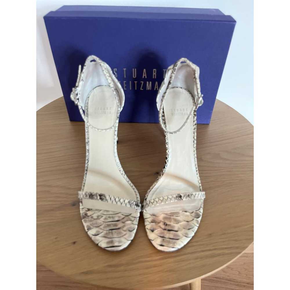 Stuart Weitzman Python heels - image 2