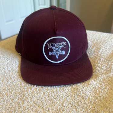 帽子 80s 90s THRASHER HAT Vintage Thrasher Snapback Trucker Hat Baseball Cap Lid