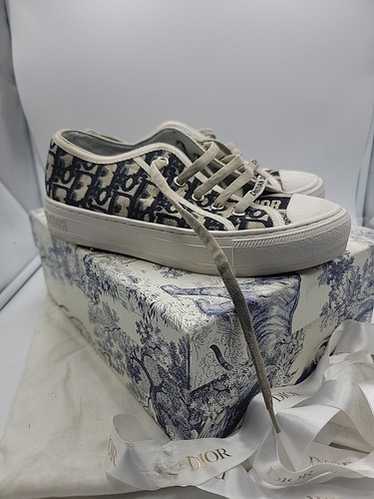 【爽やかブルー★】DIOR Walk'n'Dior スニーカー Walk'n'Dior - Women's Designer Platform Sneakers | DIOR