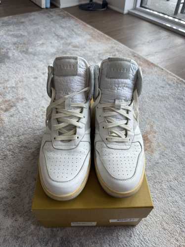 スニーカー RHUDE Rhecess Hi Sneakers - Rhude - Leather - White/Black Rhude Rhecess Hi Sneakers - Leather - Black/White White